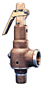 Kunkle Model 6010 Steam Safety Relief Valve 1½" x 1½"